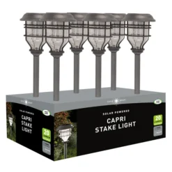 Smart Garden Pfahlleuchte Capri, Ca. B14/H48,5/T14 Cm 8 Smart Garden Pfahlleuchte Capri, Ca. B14/H48,5/T14 Cm -Angebote Biohort Store 6758379 WE FS 002 CapriPfahlleuchteSolardeko