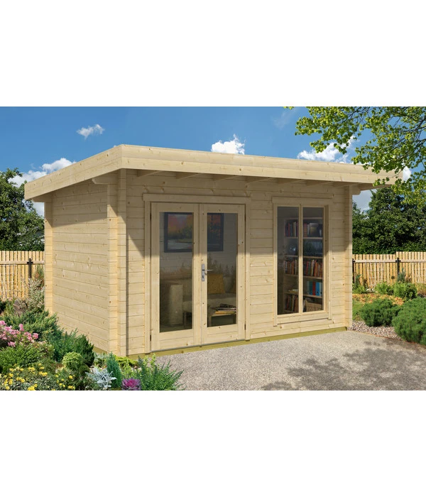 Weka Weekendhaus 709 Gr. 1, Ca. B460/H231,2/T360 Cm 3 Weka Weekendhaus 709 Gr. 1, Ca. B460/H231,2/T360 Cm