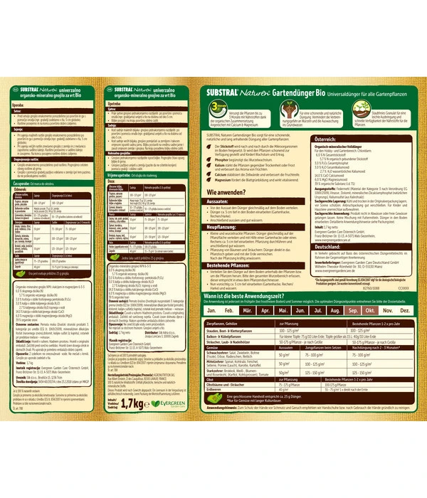 Substral® Naturen® Gartendünger, 1,7 Kg 4 Substral® Naturen® Gartendünger, 1,7 Kg – Bild 2