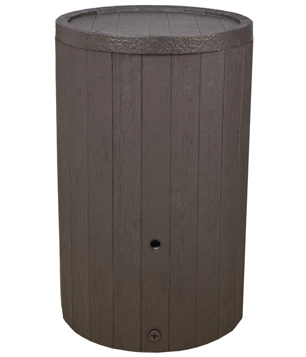 GARANTIA Timber Regenspeicher, 230 L, Braun 4 GARANTIA Timber Regenspeicher, 230 L, Braun – Bild 2