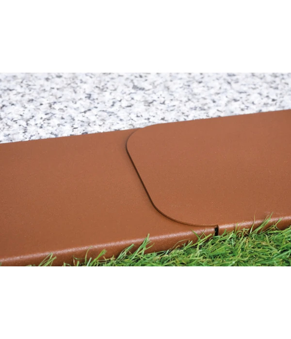 Bellissa Rasenkante Corten Für Mähroboter, 2er Set 4 Bellissa Rasenkante Corten Für Mähroboter, 2er Set – Bild 2