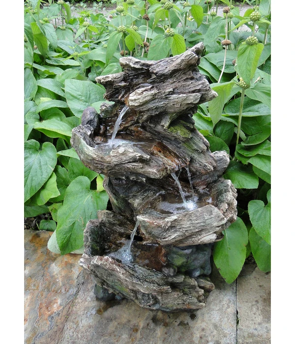 Ubbink Polyresin-Gartenbrunnen Mini-Wasserfall Vernier, Ca. B46/H78/T36 Cm 4 Ubbink Polyresin-Gartenbrunnen Mini-Wasserfall Vernier, Ca. B46/H78/T36 Cm – Bild 2