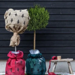 Dehner Pflanzen-Isolierfolie 13 Dehner Pflanzen-Isolierfolie -Angebote Biohort Store 6798649 6798656 6798664 WE MO 003 WinterschutzJutesackmitDekor