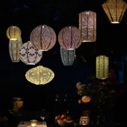 Lumiz Solar-Lampion Oval Paisley, Ca. Ø40/H27 Cm -Angebote Biohort Store 6814206 WE MO 002 Solarleuchte 1