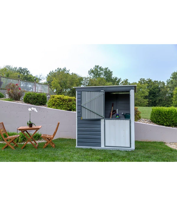 Spacemaker Metallgerätehaus 12 Spacemaker Metallgerätehaus – Bild 10