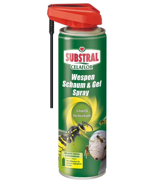 Substral® Celaflor® Wespen Schaum & Gel Spray, 400 Ml 3 Substral® Celaflor® Wespen Schaum & Gel Spray, 400 Ml