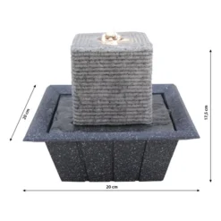 Dehner Zimmerbrunnen Lani Mit LED-Beleuchtung, Ca. H17,5 Cm -Angebote Biohort Store 6865208 WE BG 001 ZimmerbrunnenLani