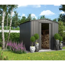 Globel Gerätehaus Somnium 88, Ca. B245/H198/T247 Cm -Angebote Biohort Store 6882153 WE MO 001 GlobelSomnium