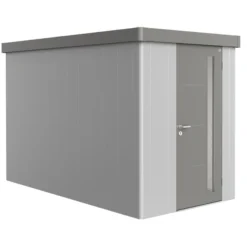 Biohort Gerätehaus Neo 4A, Silber/quarzgrau