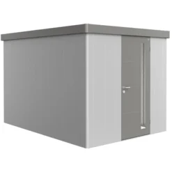 Biohort Gerätehaus Neo 4B, Silber/quarzgrau