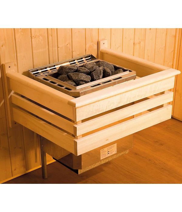 Weka Ecksauna Valida Mit Glastür Und Fenster Inkl. Ofen, Ca. B189/H203,5/T139 Cm 9 Weka Ecksauna Valida Mit Glastür Und Fenster Inkl. Ofen, Ca. B189/H203,5/T139 Cm – Bild 7