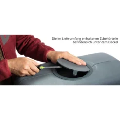 4rain Wandtank Slim Stone Decor, 500 L 10 4rain Wandtank Slim Stone Decor, 500 L -Angebote Biohort Store 6920490 WE IG 001 OttoGrafWandtankSLIMStoneDecor500Lgraphitegrey