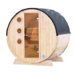 Wolff Finnhaus Saunafass Mini 160 Bausatz, Ca. B205/H215/T160 Cm