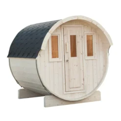 Wolff Finnhaus Saunafass Basic 230 Bausatz, Ca. B205/H210/T230 Cm