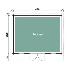 Wolff Finnhaus Gartenhaus Trondheim 44-D -Angebote Biohort Store 6930119 WE DE 001 FinnhausBBHTrondheim44D
