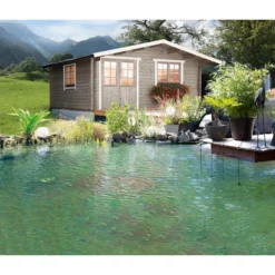 Wolff Finnhaus Gartenhaus Nordkap 44-F -Angebote Biohort Store 6930333 WE MO 001 FinnhausBlockbohlenhausNordkap