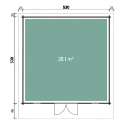 Wolff Finnhaus Gartenhaus Hammerfest 70-G -Angebote Biohort Store 6930689 WE DE 001 FinnhausBBHHammerfest