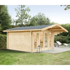 Wolff Finnhaus Gartenhaus Hammerfest 70-G -Angebote Biohort Store 6930689 WE MO 001 FinnhausBBHHammerfest