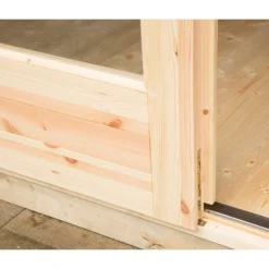 Wolff Finnhaus Gartenhaus Trondheim 70-F XL, Inkl. Schiebetür Rechts, Ca. B540/H256/T590 Cm -Angebote Biohort Store 6931315 WE DE 008 FinnhausBBHTrondheim70F