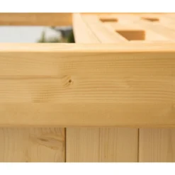 Wolff Finnhaus Gartenhaus Anna 40-A/2, Inkl. Terrasse, Ca. B755/H284/T351 Cm -Angebote Biohort Store 6933774 WE DE 003 FinnhausBBHAnna