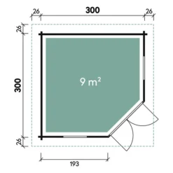 Wolff Finnhaus Gartenhaus Katrin 44-A, Ca. B352/H289/T352 Cm 16 Wolff Finnhaus Gartenhaus Katrin 44-A, Ca. B352/H289/T352 Cm -Angebote Biohort Store 6933899 WE DE 001 FinnhausBBHKatrin