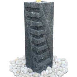 Dehner Granit-Gartenbrunnen Riva, Ca. H56 Cm