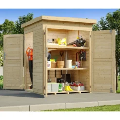 Weka Gartenhaus Q 415, Ca. B164,4/H205,3/T173,6 Cm -Angebote Biohort Store 6950737 WE MO 002 WekaGartenhaus