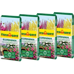 Floragard Blumenerde, 4 X 20 L