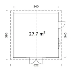 Palmako Gartenhaus Irene, Ca. B622/H312/T596 Cm -Angebote Biohort Store 6975361 WE BG 01 BlockbohlenhausIreneNatur