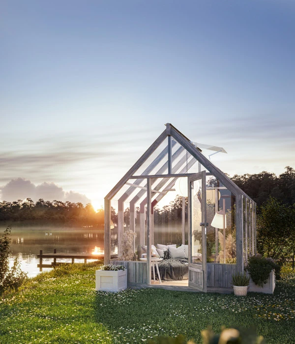 Palmako Gewächshaus Emilia 5 Palmako Gewächshaus Emilia – Bild 3