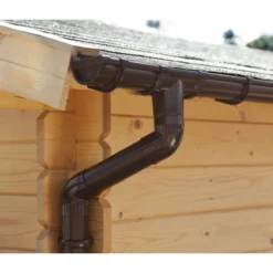 Palmako Regenrinne Für Gartenhäuser Mit Flachdach