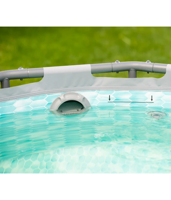Summer Waves Frame Pool-Set, Oval, Anthrazit 14 Summer Waves Frame Pool-Set, Oval, Anthrazit – Bild 12