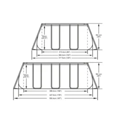 Summer Waves Frame Pool, Anthrazit -Angebote Biohort Store 6991020 WE BG 001 SummerWavesFramePoolAnthrazit