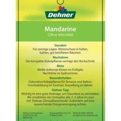 Mandarine -Angebote Biohort Store 7120306 Mandarine Etikett 2
