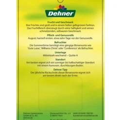 Sommerbirne 'Clapps Liebling' 7 Sommerbirne 'Clapps Liebling' -Angebote Biohort Store 7625494 SommerbirneClappsLiebling Etikett 2