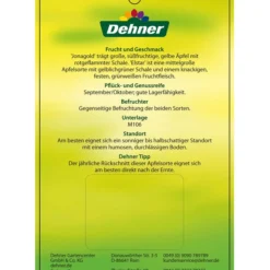 Apfel-Duo 'Jonagold'/'Elstar' -Angebote Biohort Store 7639248 Apfel DuoJonagoldElstar Etikett 2
