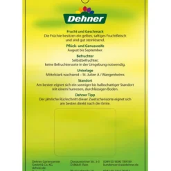 Zwetschge 'Kulinaria-Toptaste' -Angebote Biohort Store 7763881 ZwetscheKulinariaToptaste Etikett 2