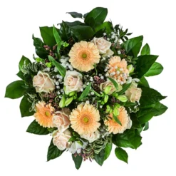 Blumenstrauß Elegance Creme, Ca. Ø42 Cm