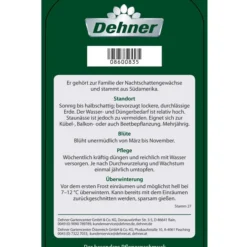 Blauer Enzianstrauch -Angebote Biohort Store 8600835 BlauerEnzianstrauch Etikett 2