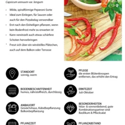 Milde Peperoni -Angebote Biohort Store 8831695 WE IG 001 MildePeperoni