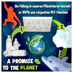 WILD REPUBLIC® Stofftier Jumbo Fuchs -Angebote Biohort Store WildRepublic Umweltbanner 3